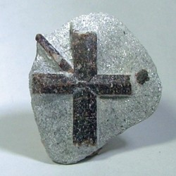 Staurolite Cross