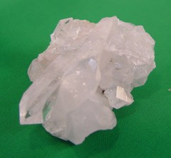 quartz crystal cluster