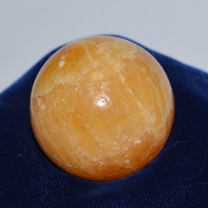 yellow calcite ball