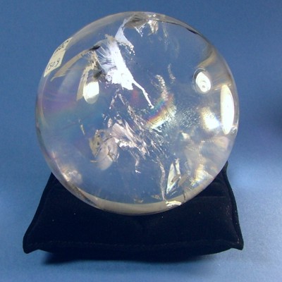 fused quartz crystal ball