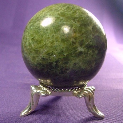 Vesuvianite ball