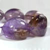 ametrine gemstone bead