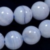 blue lace agate gemstone bead