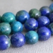 chrysocolla gemstone bead