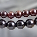 Garnet gemstone bead