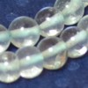Goshenite gemstone bead