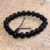 black quartz mala beads