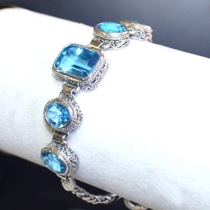 Blue Topaz bracelet