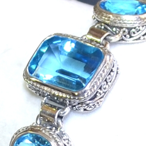 Blue Topaz bracelet