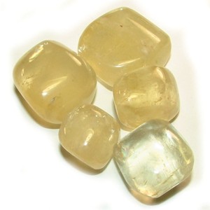 Tumbled Honey Calcite stone