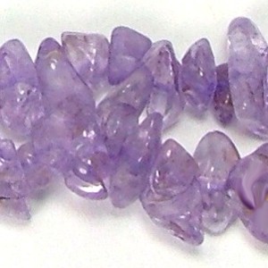 Amethyst gem stone necklace