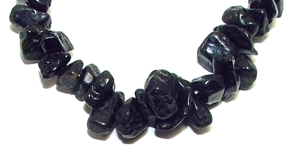 Black Tourmaline gem stone necklace