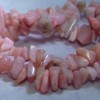 Pink opal necklace