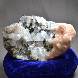 Apophyllite crystal cluster