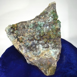Green Fluorite Cluster