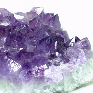 Amethyst crystal cluster