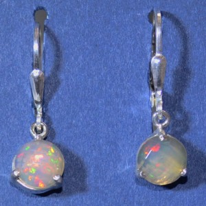 Opal  earrings