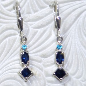 Sapphire  earrings