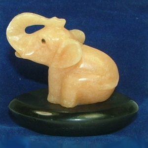 gemstone animal carvings