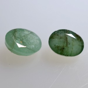 Faceted Emerald gemstone