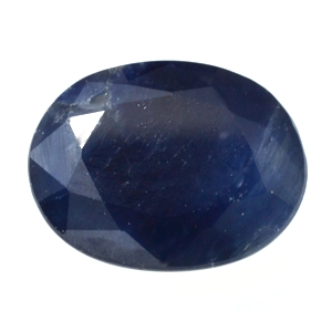 Faceted Sapphire gemstone