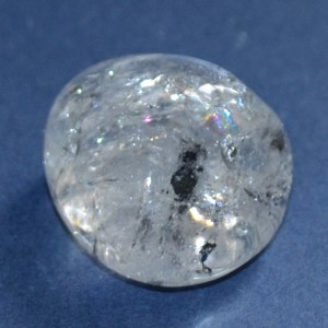 Graphite in Quartz Crystal