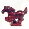carved horse totem