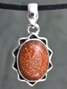 Goldstone pendant