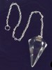 gemstone and crystal pendulums