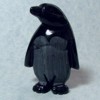 carved Penguin totem