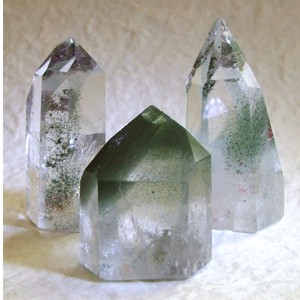 Green Chlorite crystal point