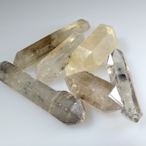 black tibet quartz crystal point