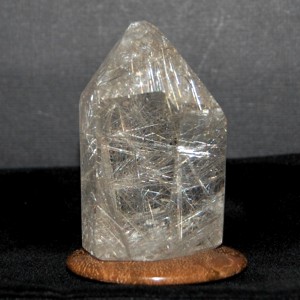 rutilated quartz crystal point