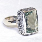 green amethyst gemstone jewelry