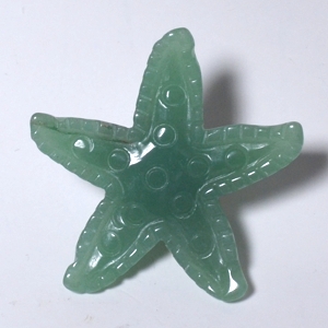 Carved gemstone Starfish