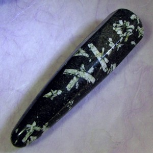 Chinese writing stone wand