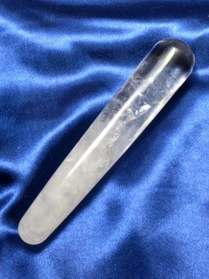 Crystal massage wand