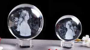Ball 3D Photo Crystals