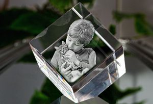 Cube Crystals 3D Photo Crystals